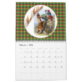 素晴らしいスコットランドの一族 カレンダー (2月 2026)