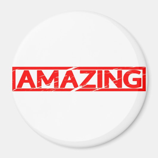 素晴らしいスタンプ マグネット (正面)