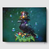 素晴らしいスチームパンクのカラス ゲストブック (裏面)