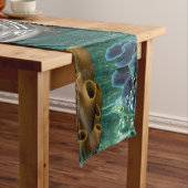 素晴らしいスチームパンクの人魚 ショートテーブルランナー (インサイチュ)