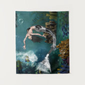 素晴らしいスチームパンクの人魚 タペストリー (正面)