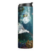 素晴らしいスチームパンクの人魚 タンブラー (回転左)