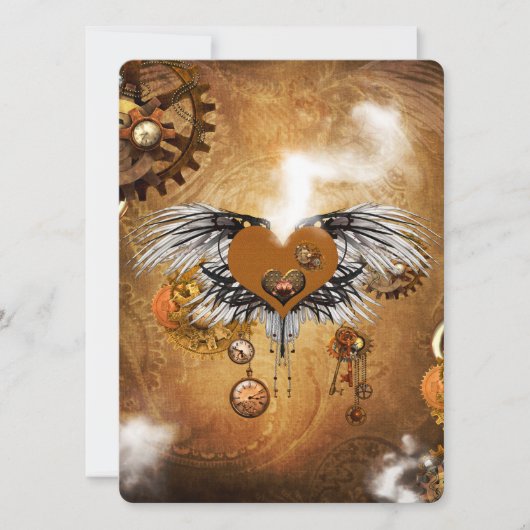 素晴らしいスチームパンクの心 招待状 (正面)