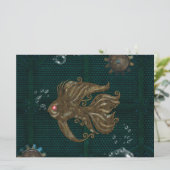 素晴らしいスチームパンクの魚。 カード (スタンド正面)