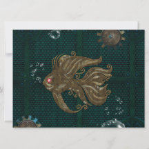 素晴らしいスチームパンクの魚。