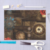 素晴らしいスチームパンクデザイン 薄葉紙 (クラフト)