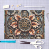 素晴らしいスチームパンクデザイン 薄葉紙 (クラフト)