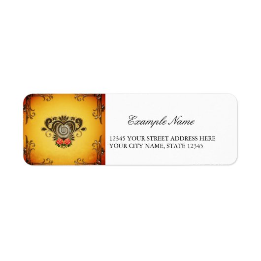 素晴らしいスチームパンクハート。 ラベル (正面)