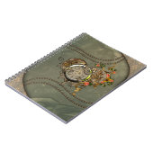 素晴らしいスチームパンク時計 ノートブック (左側)