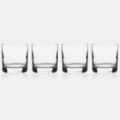 素晴らしいスチームパンク海時計 ウイスキーグラス (左)