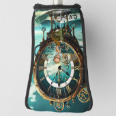 素晴らしいスチームパンク海時計 ゴルフヘッドカバー (回転90)