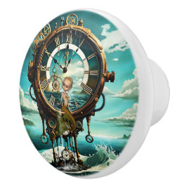 素晴らしいスチームパンク海時計 セラミックノブ