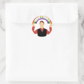 素晴らしいステッカー! ラウンドシール (バッグ)