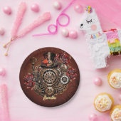 素晴らしいステームパンクデザイン ペーパープレート (パーティー)