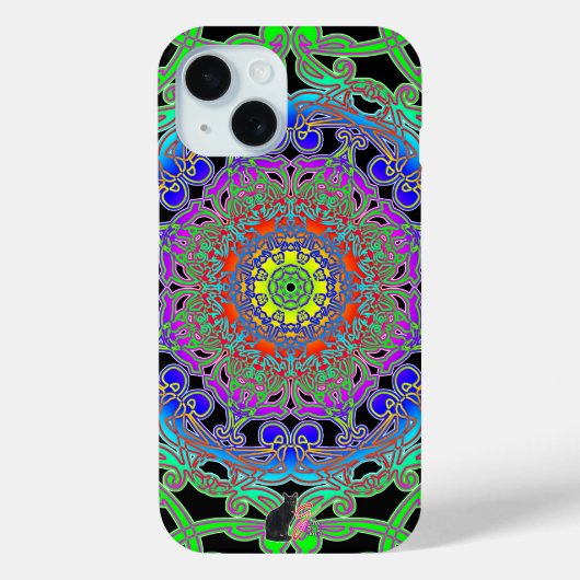 素晴らしいスペクトラグリフケースメイトiPhoneケース Case-Mate iPhoneケース (裏面)