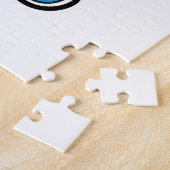 素晴らしいセーシェルのレトロなロゴマグネット ジグソーパズル (側面)