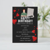 素晴らしいソフトウェアエンジニアの誕生日に カード (スタンド正面)