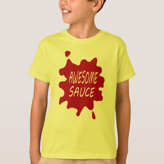 素晴らしいソース Tシャツ (正面)