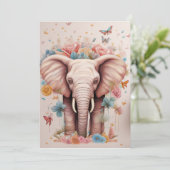 素晴らしいゾウのグリーティングカード シーズンカード (スタンド正面)