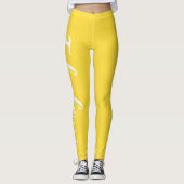 素晴らしいタイポグラフィ レギンス (正面)