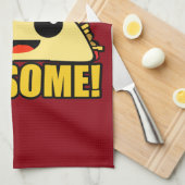 素晴らしいタコスの一続き キッチンタオル (四つ折り)