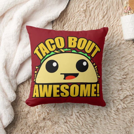 素晴らしいタコスの一続き クッション (ブランケット)