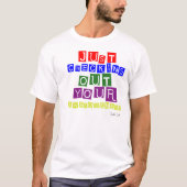 素晴らしいタンクトップ(男性) Tシャツ (正面)