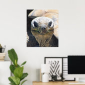 素晴らしいタートルポスター！ ポスター (ホームオフィス)