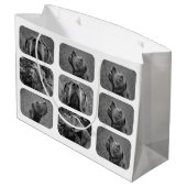 素晴らしいダン写真を所有 ラージペーパーバッグ (裏面アングル)