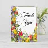 素晴らしいチューリップサンキューカード サンキューカード (スタンド正面)