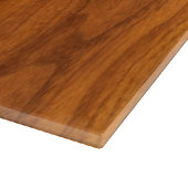 素晴らしいチークのベニヤのプリント カッティングボード (角)