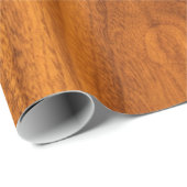 素晴らしいチークのベニヤのプリント ラッピングペーパー (ロールコーナー)