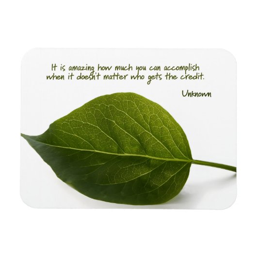 「素晴らしいチームワーク」感動的引用文柔軟性 マグネット (横)