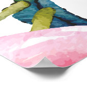 素晴らしいチーム感謝していの仕事あなた引用文オフィスウォールアート ポスター (角)