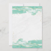 素晴らしいチーム 素晴らしいスタッフ ありがとうございます 招待状 (裏面)