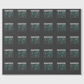 素晴らしいテクニカル骨格X線骨放射線技師 ラッピングペーパー (フラット)