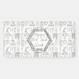 素晴らしいテックウィークのバナー 横断幕