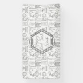 素晴らしいテックウィークのバナー 横断幕 (縦)