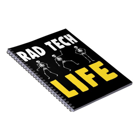 素晴らしいテックユーモア骨格X線放射線学 ノートブック (右側)