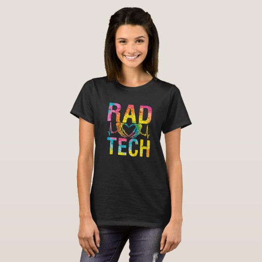 素晴らしいテック医学技術者X線素晴らしいTechs Radi Tシャツ (正面フル)