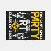 素晴らしいテック2025年放射線科卒業Rt Cl フリースブランケット (正面(横))