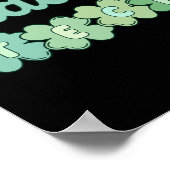 素晴らしいテックSt patricks dayX線アイリッシュラッキーラジオログ ポスター (角)