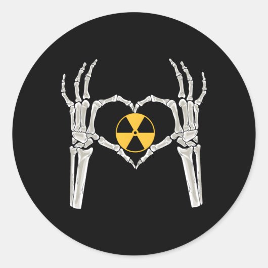 素晴らしいテックX線骨格放射線学学生テクニカ ラウンドシール (正面)