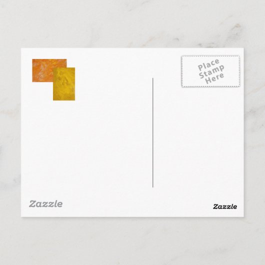 素晴らしいディナーをありがとう！ ポストカード (裏面)