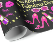 素晴らしいディバ会計士ディバ ラッピングペーパー (ロールコーナー)