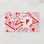 素晴らしいデイケアのための名刺 名刺 (裏面)