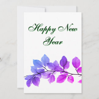 素晴らしいデザインの新年のギフトカード シーズンカード