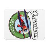 素晴らしいデボン旅行パッチ。 マグネット (横)