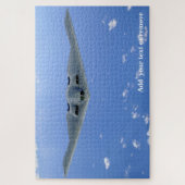 素晴らしいデルタ・ウィング・ステルス爆撃機 ジグソーパズル (縦)