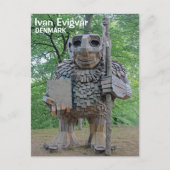 素晴らしいデンマークのトロールイヴァン ポストカード！ ポストカード (正面)